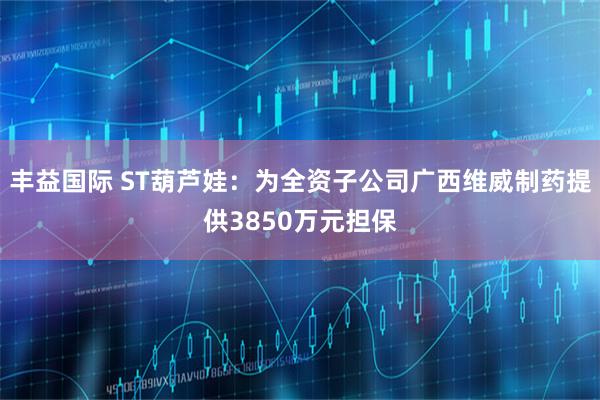 丰益国际 ST葫芦娃：为全资子公司广西维威制药提供3850万元担保